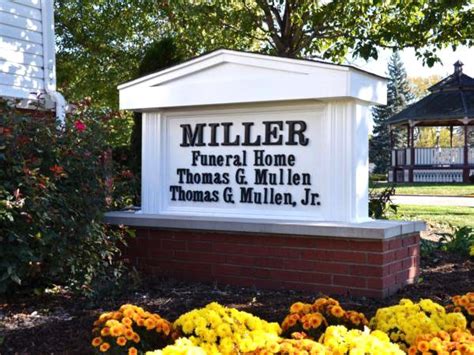 The Miller Funeral Home, West Dundee is assisting the family with all arrangements. ... Miller Funeral Home. 504 W Main St, West Dundee, IL 60118. Call: (847) 426-3436.
